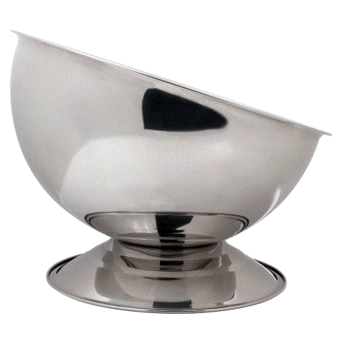 Bar Butler Champagne Ice Bucket Footed Angled