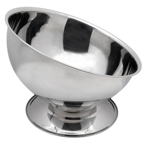 Bar Butler Champagne Ice Bucket Footed Angled
