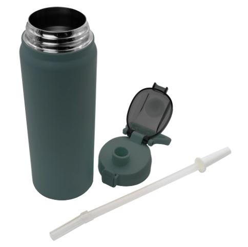 Regent Travel Vacuum Flask Stainless Steel Sage