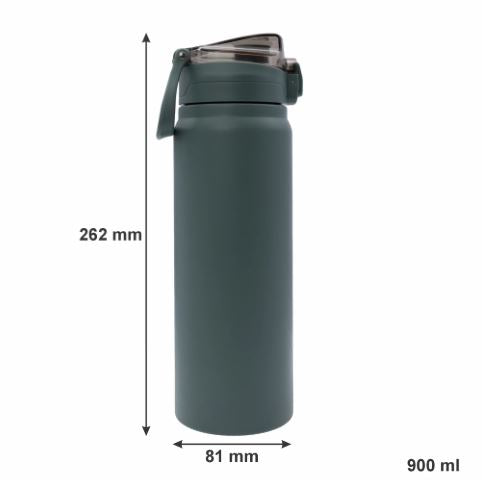 Regent Travel Vacuum Flask Stainless Steel Sage