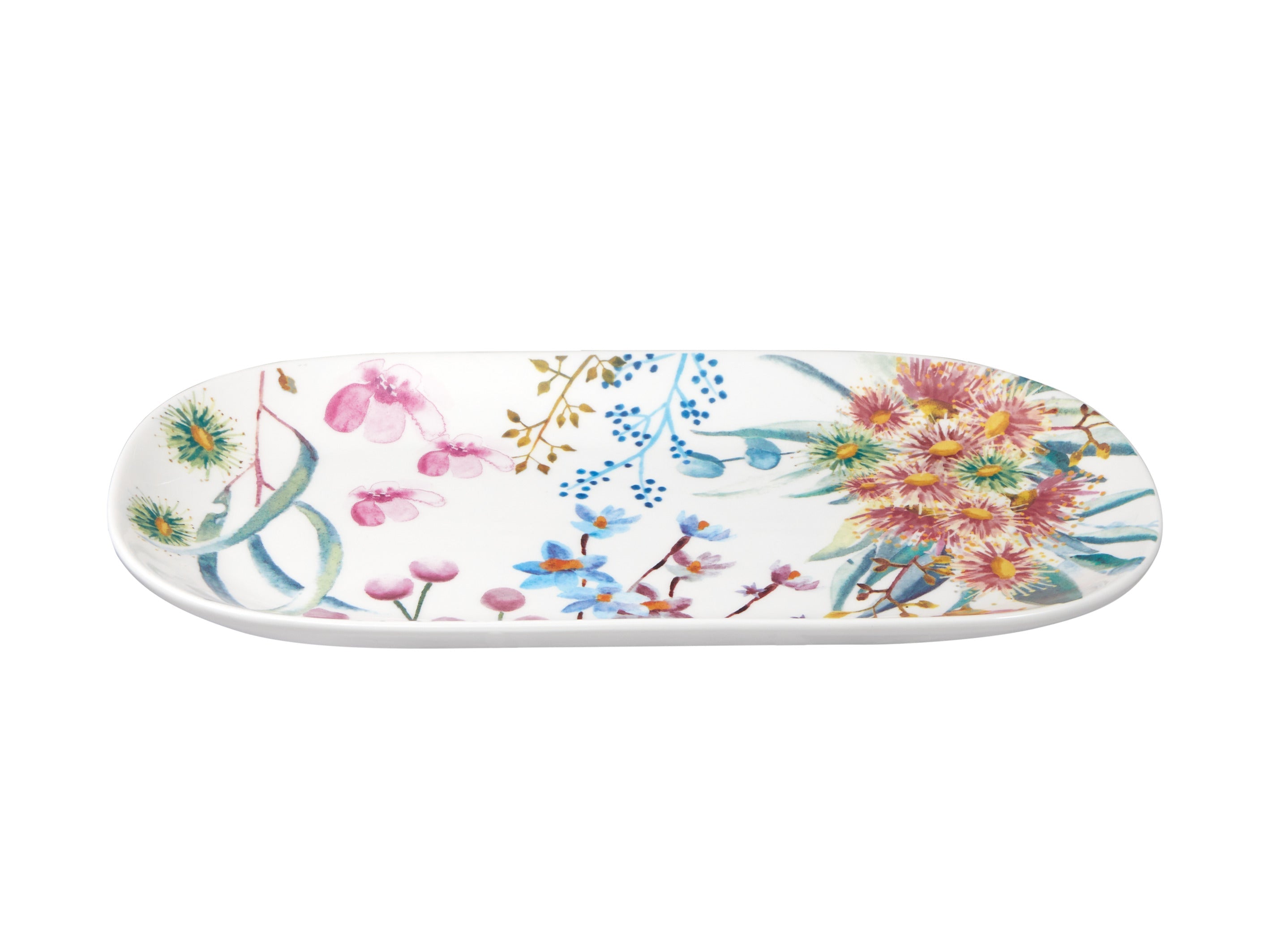 Maxwell Williams Eucalyptus Bloom Ovl Platter33x17