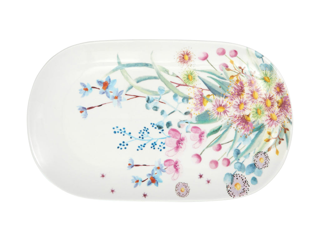 Maxwell Williams Eucalyptus Bloom Ovl Platter33x23