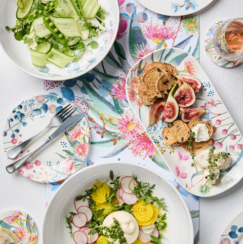 Maxwell Williams Eucalyptus Bloom Rnd Bowl 30x9.cm