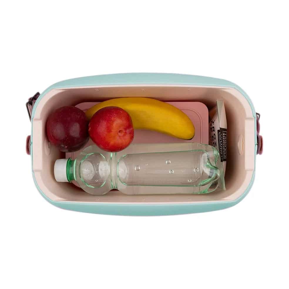 Polarbox Retro Cooler & 2 Lunch 6L Blue Lilac