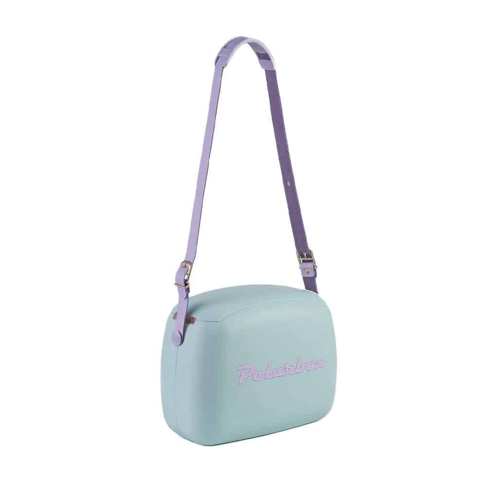Polarbox Retro Cooler & 2 Lunch 6L Blue Lilac