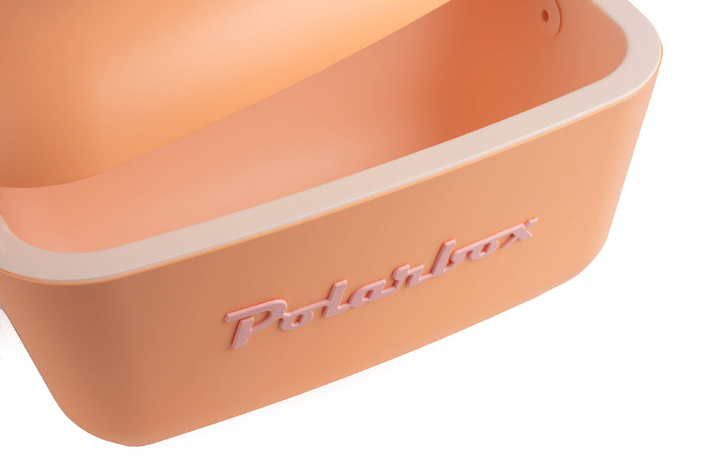 Polarbox Retro Cooler 20L Orange Sorbet & Rosa