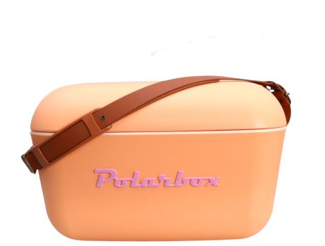 Polarbox Retro Cooler 20L Orange Sorbet & Rosa
