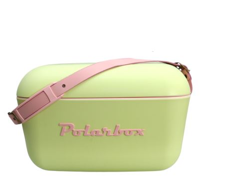 Polarbox Retro Cooler 20L Lime &  Rosa