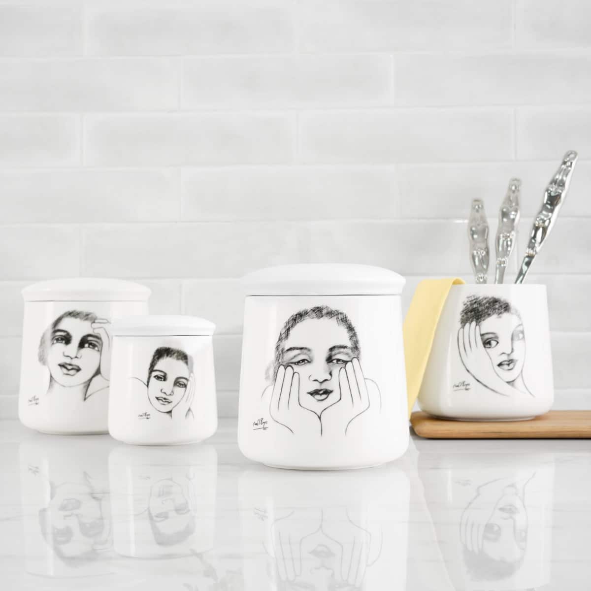 Carrol Boyes Canister Well Inclined Large