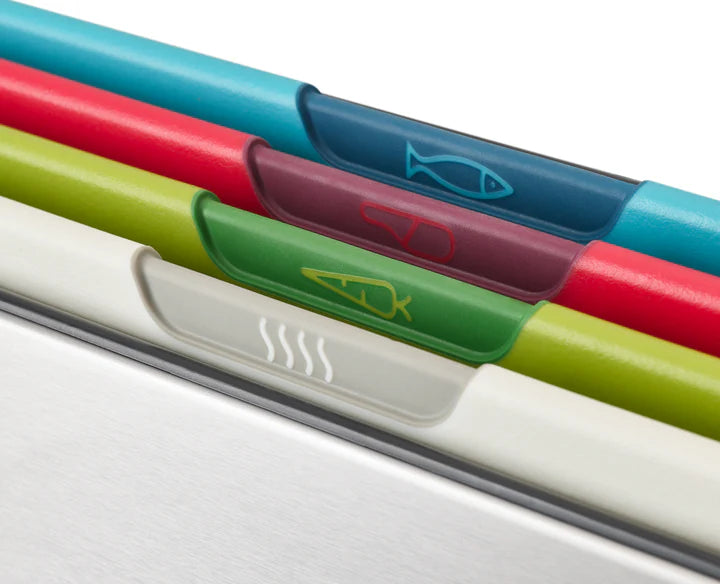 Joseph Joseph Folio Icon Steel Chopping Board Set