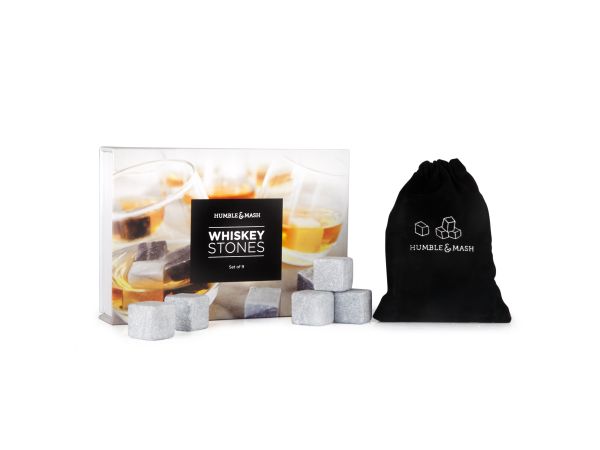 Humble & Mash Whiskey And Drinks Stones Set