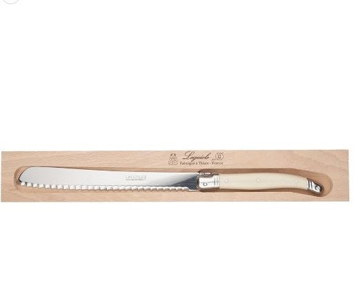 Andre Verdie Bread Knife Chalk White