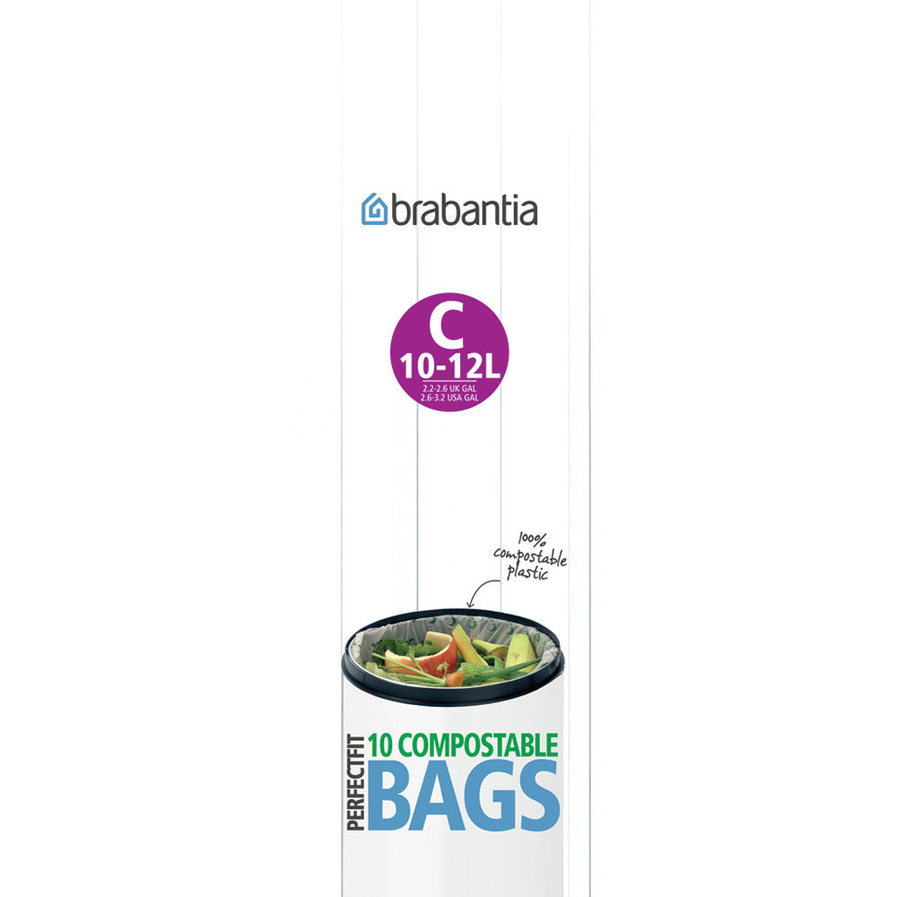 Brabantia Bin Liner Code C 10-12 litre Composta