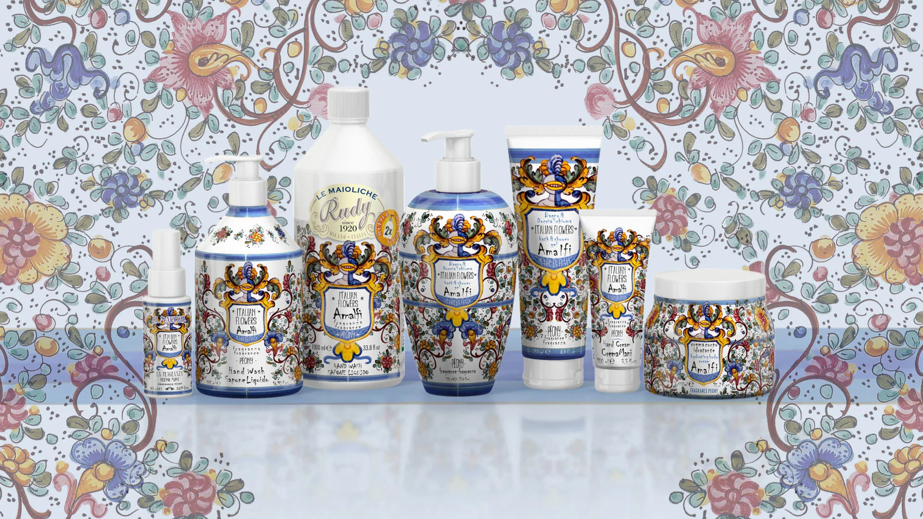 Rudy Amalfi Peony Hand Wash 500ml