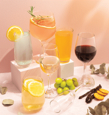 Home Classix Franschoek Red Wine 490ml Set of 4