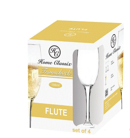 Home Classix Franschoek Flute Champagne 190ml