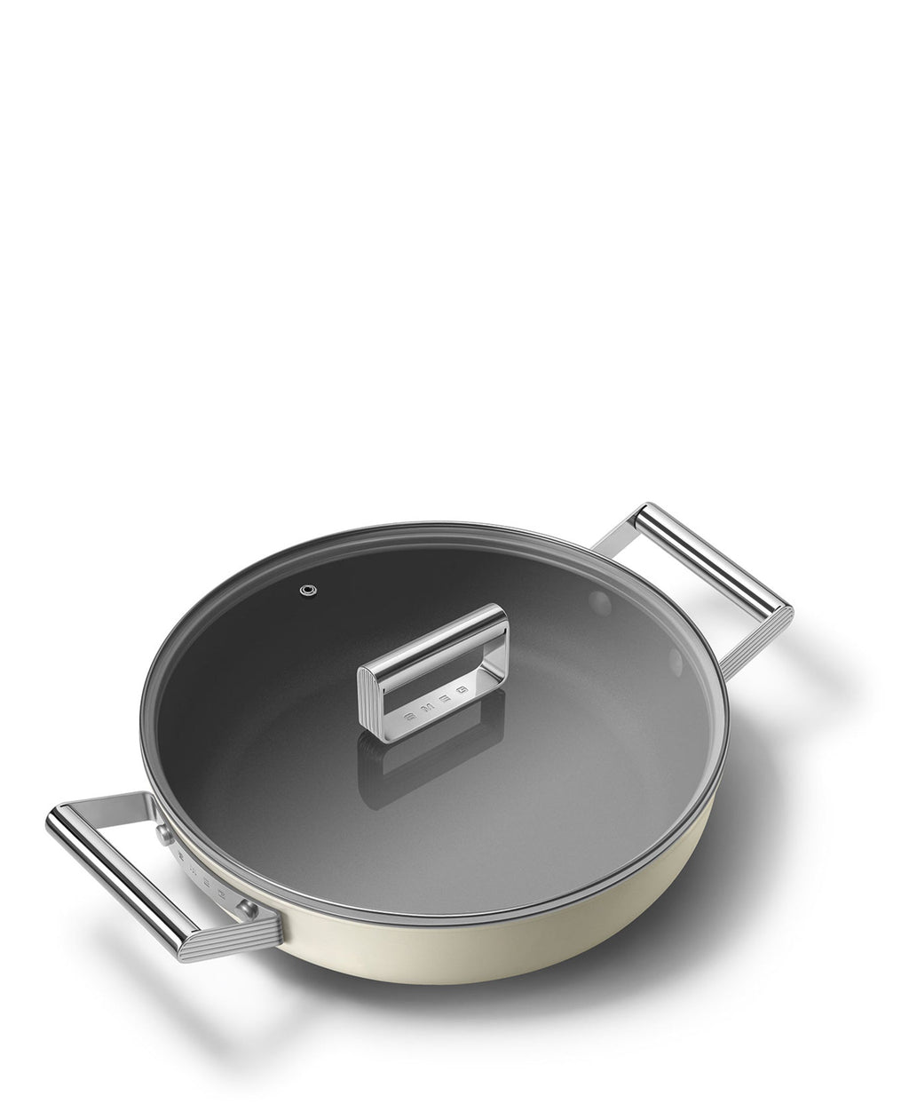 Smeg Deep Pan 28CM - Cream