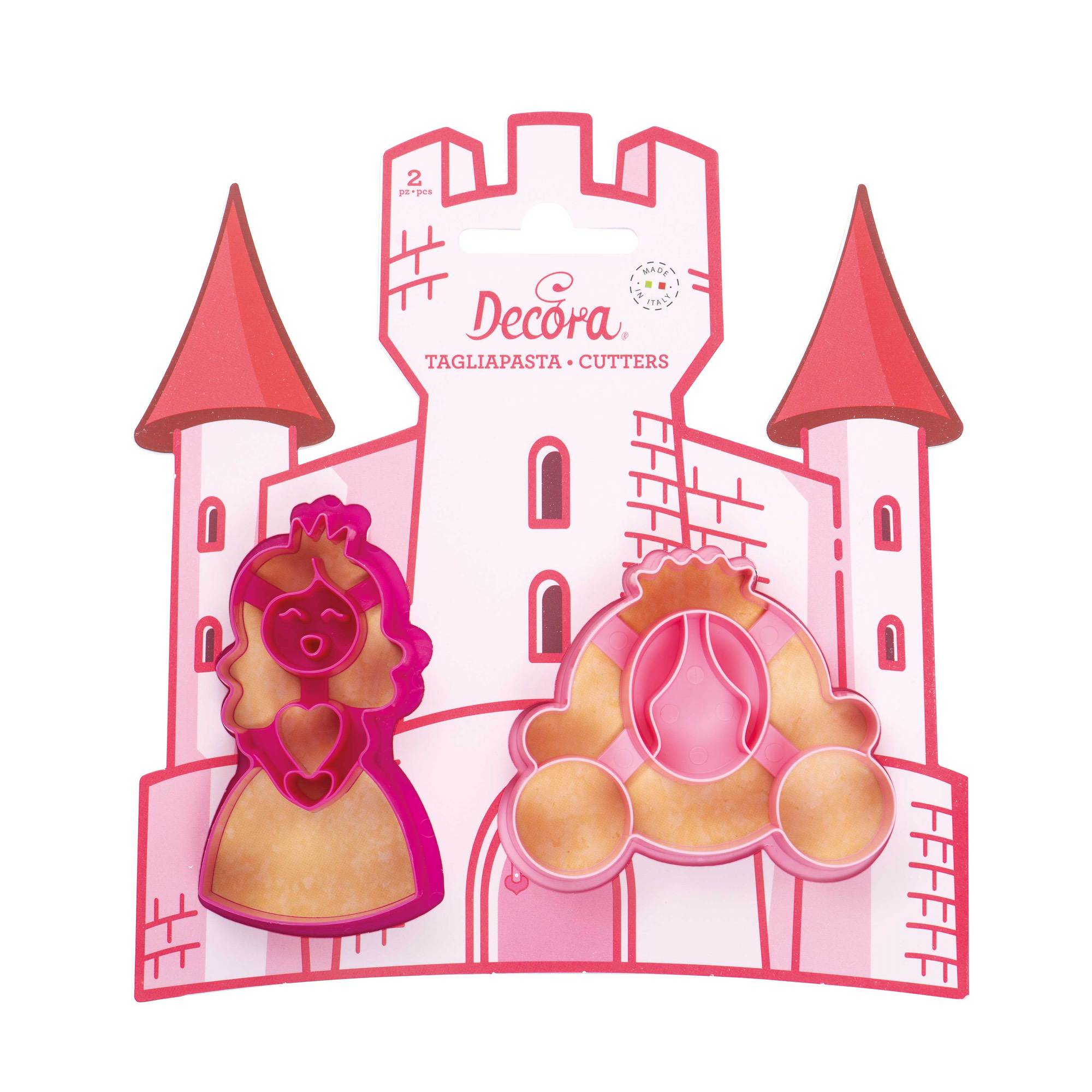 Decora Cookie Cutters Princess Set of 2