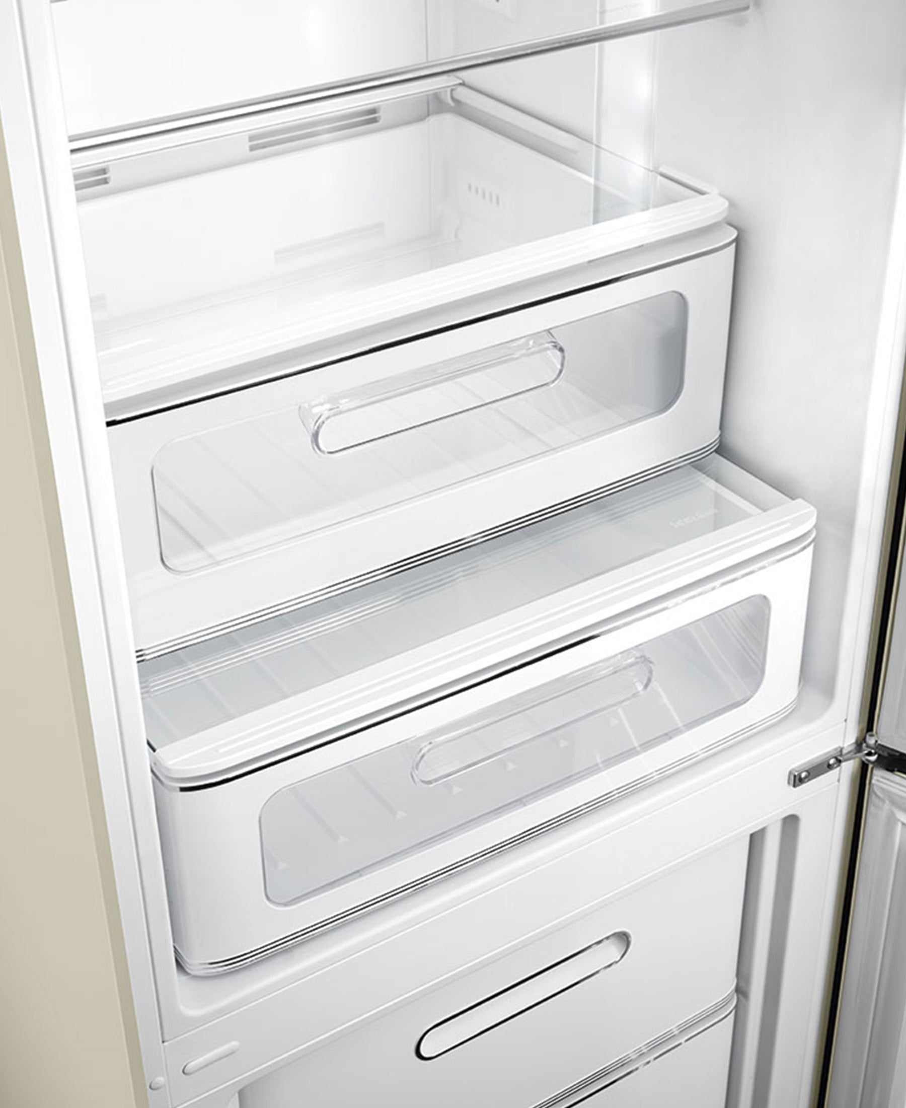 Smeg Retro Combination Fridge 60CM - Cream