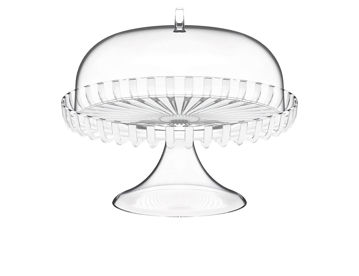 Dolcevita Cake Stand with Dome Mother of Pearl