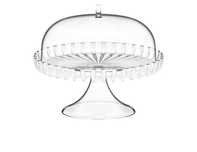 Dolcevita Cake Stand with Dome Mother of Pearl