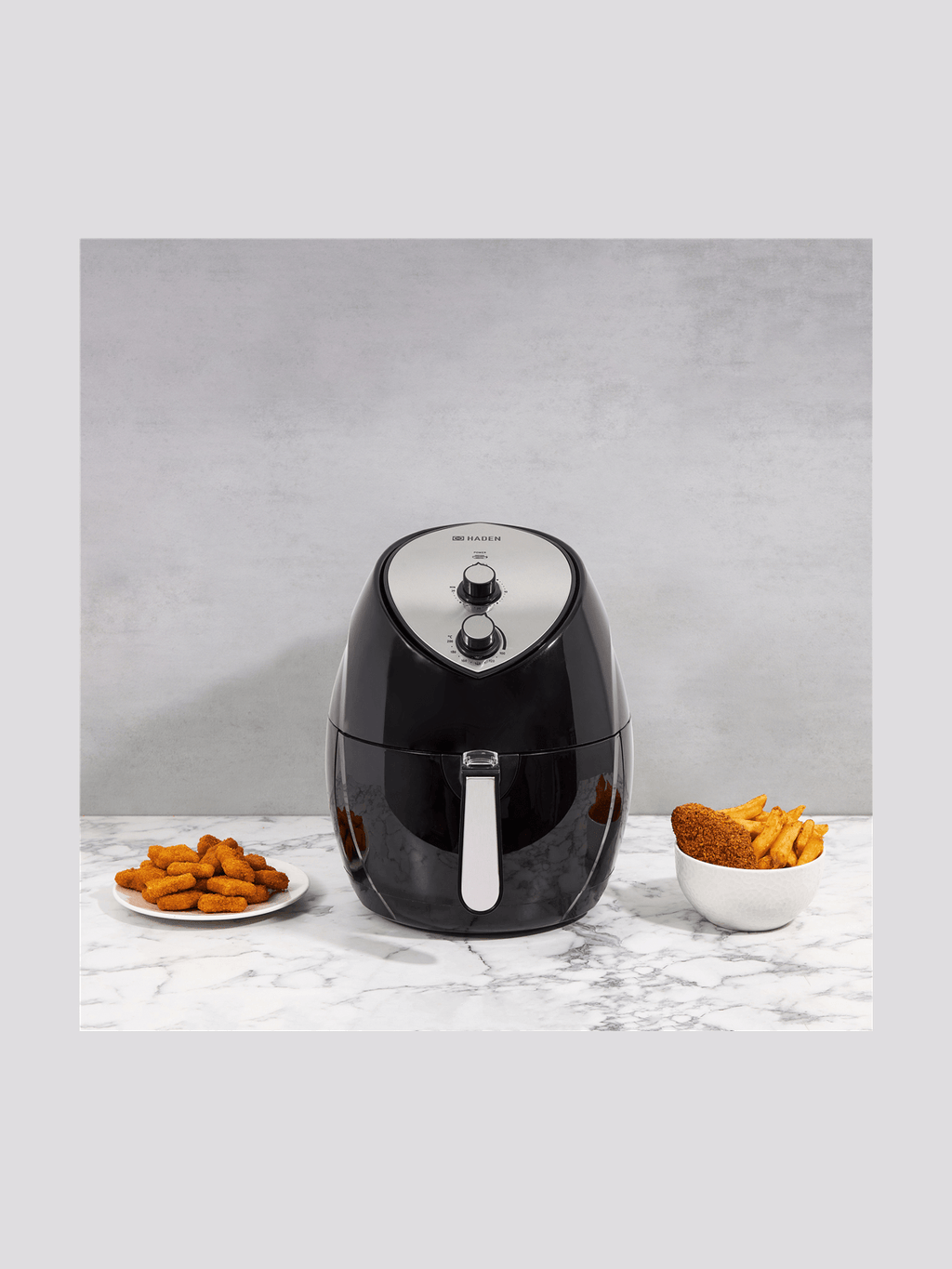 Haden Dorset Air Fryer Black & Chrome 6L