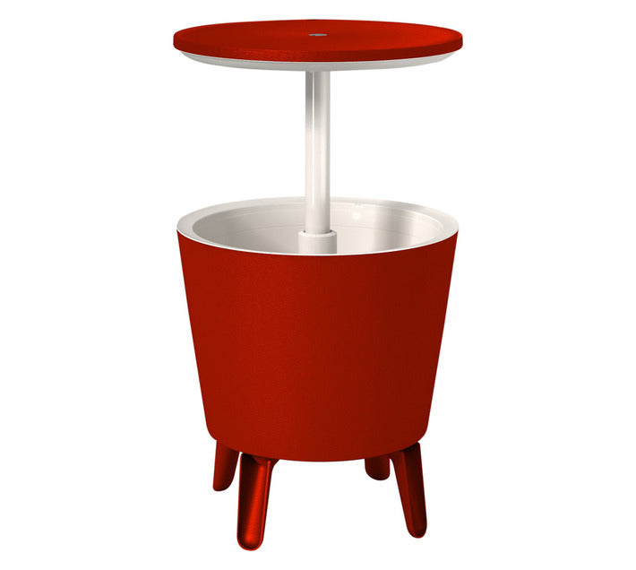 Keter Cooler Box Coral Red/White
