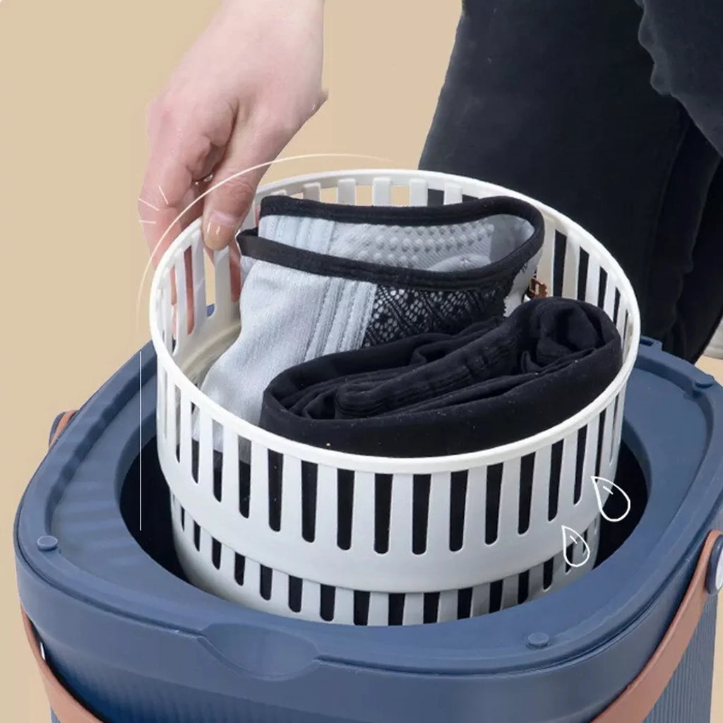 12L Portable Folding Bucket-like Washing Machine