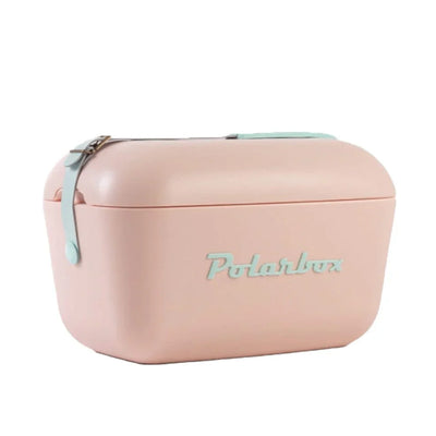 POLARBOX RETRO COOLER BOX 12L PINK AND CYAN