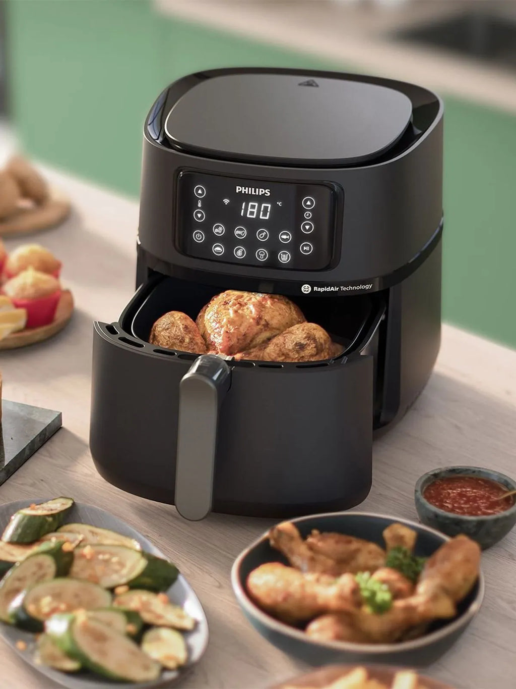 Philips 5000 Series Connected XXL 7.2L Airfryer – HD9285