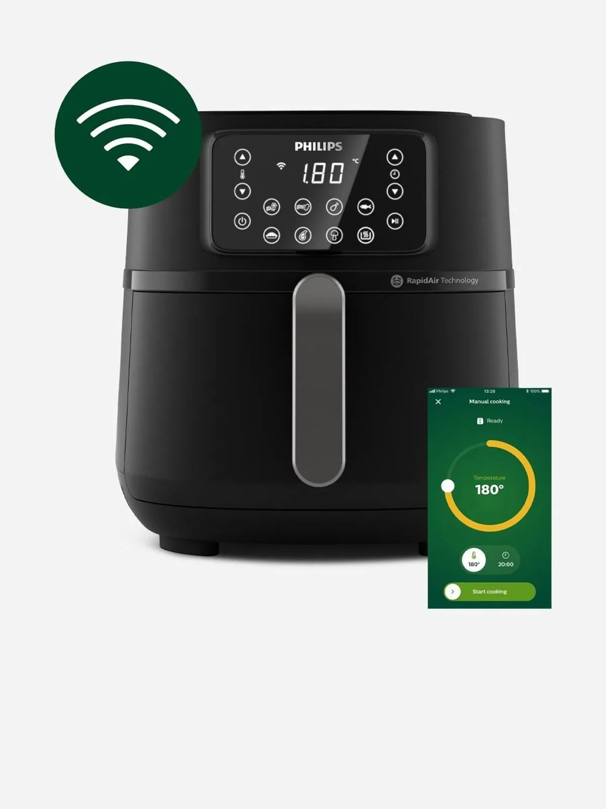 Philips 5000 Series Connected XXL 7.2L Airfryer – HD9285