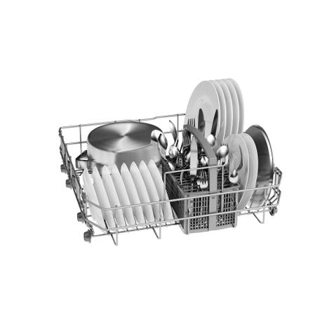 Bosch - 12 Place Dishwasher Series 2 SilencePlus - Stainless Steel