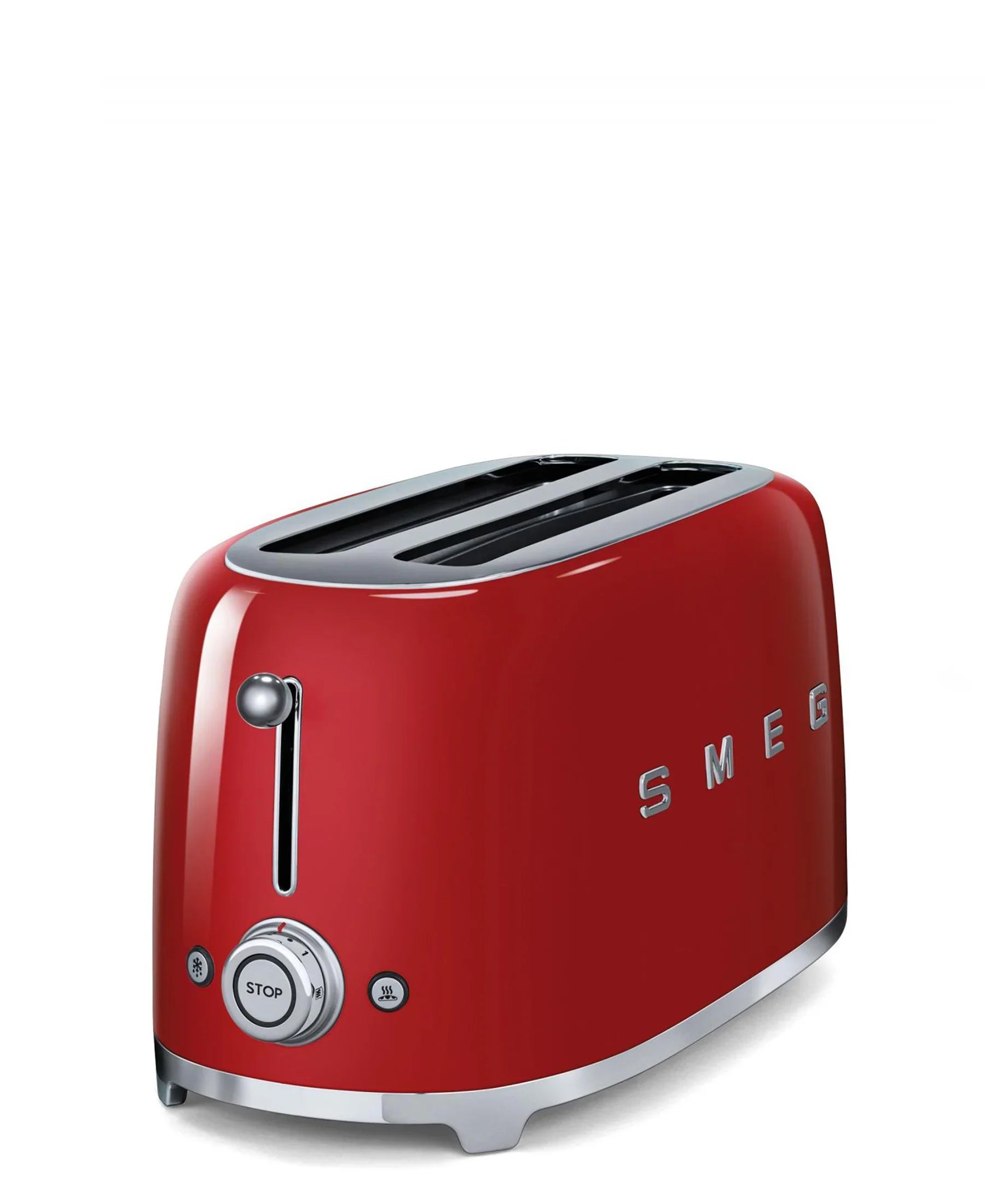 Smeg Retro 2 Slice Toaster - Red