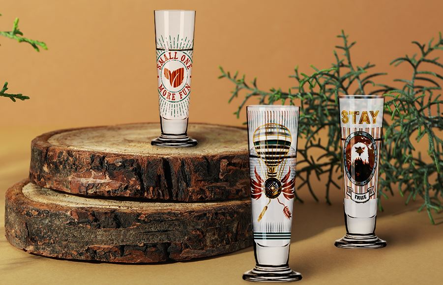 Ritzenhoff Heldenfest Schnapps Glass Christine Kor