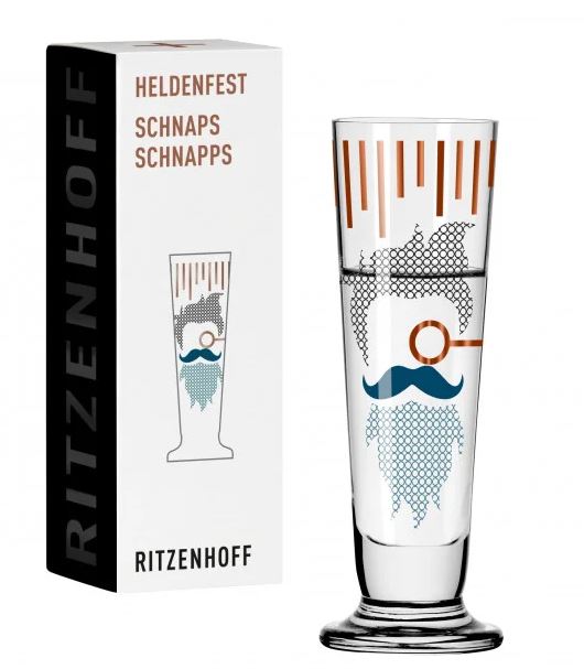 Ritzenhoff Heldenfest Schnapps Glass Christine Kor
