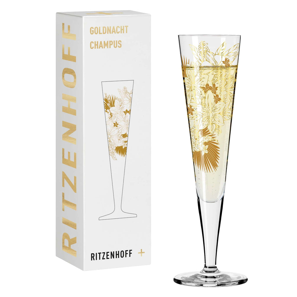 Ritzenhoff Golden Night Champagne Glass M Enterrio