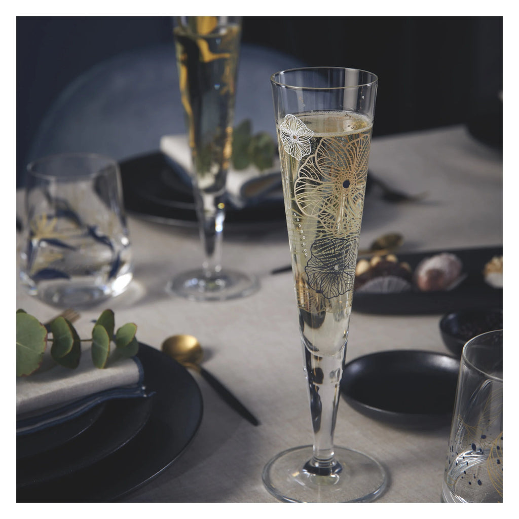 Ritzenhoff Golden Night Champagne Glass C Lorenzo