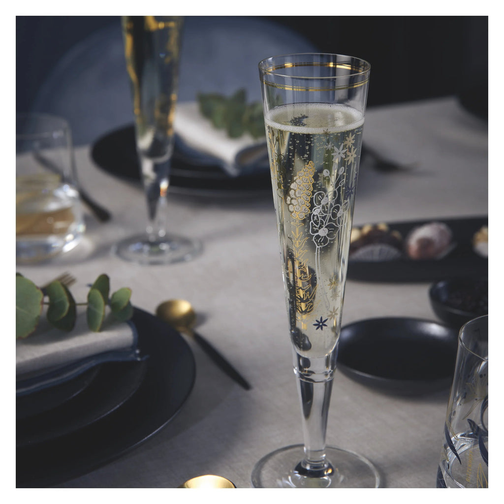 Ritzenhoff Golden Night Champagne Glass C Lorenzo
