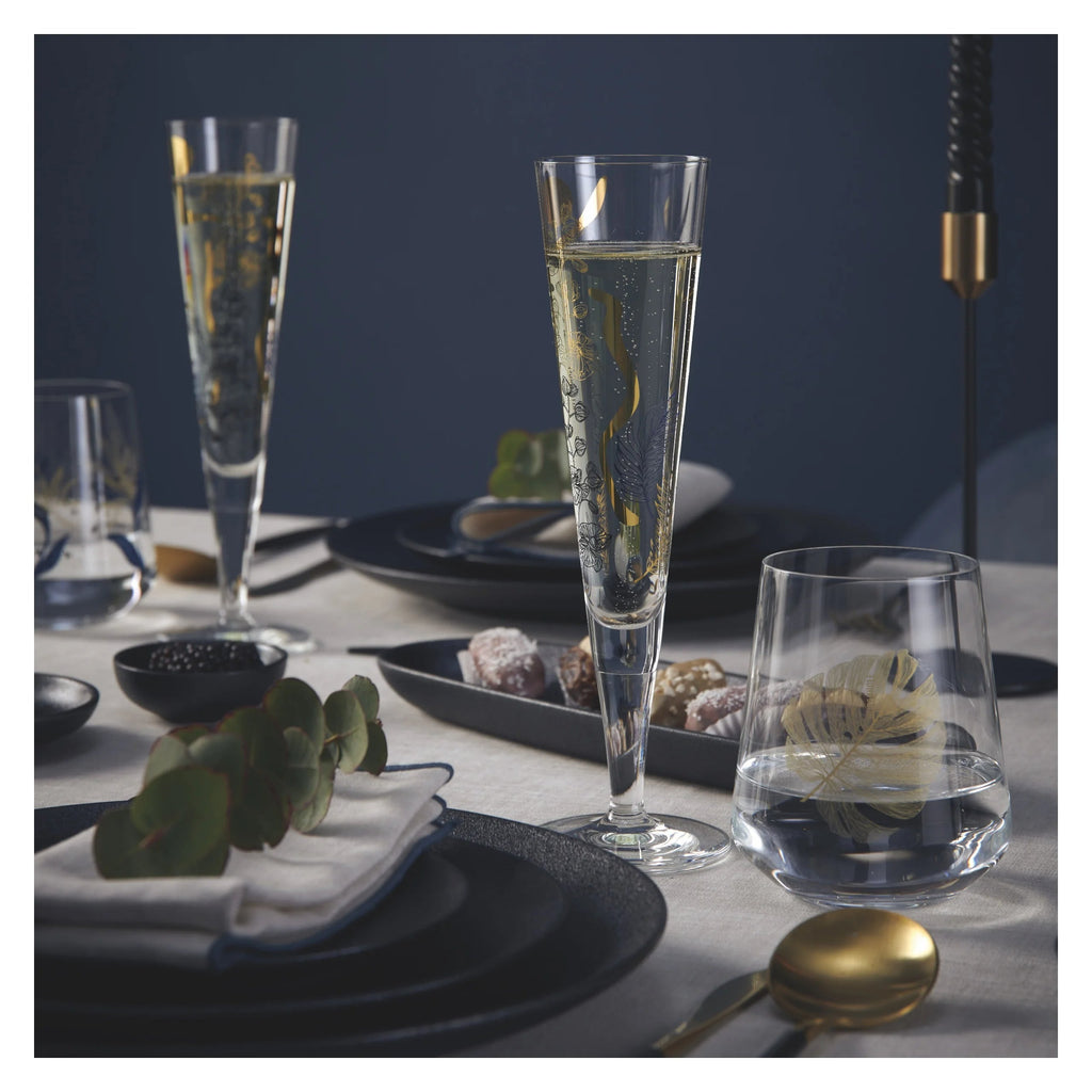 Ritzenhoff Golden Night Champagne Glass C Lorenzo