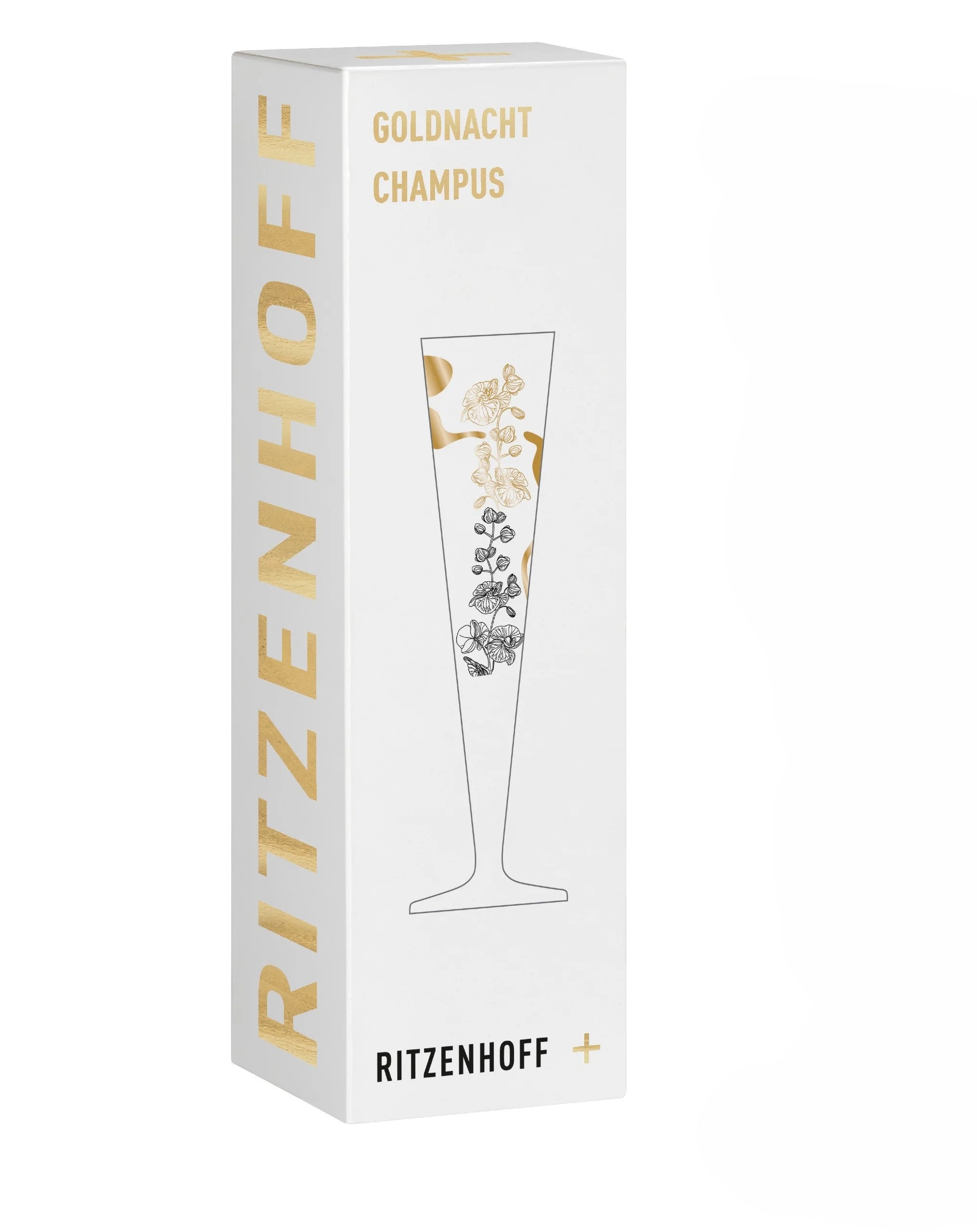 Ritzenhoff Golden Night Champagne Glass C Lorenzo