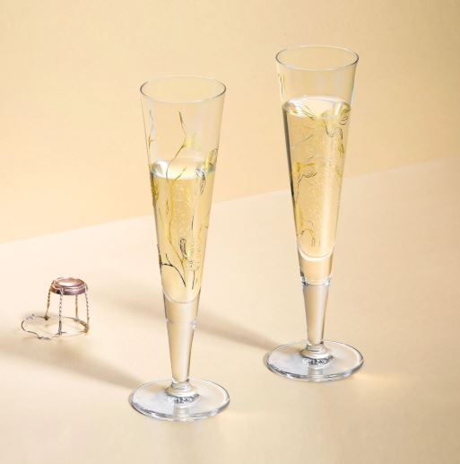 Ritzenhoff Golden Night Champagne Glass Benzoni