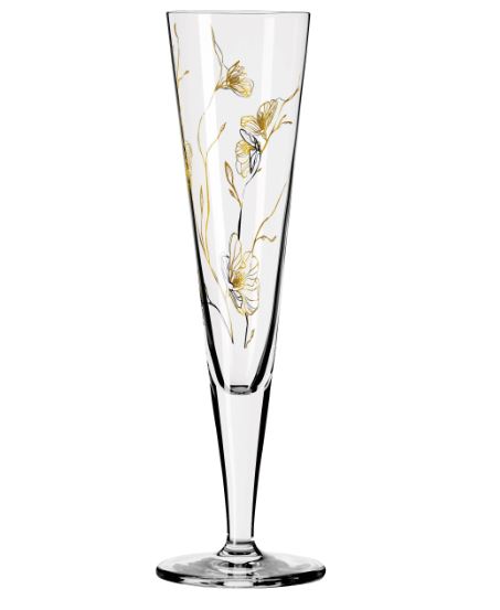 Ritzenhoff Golden Night Champagne Glass Benzoni