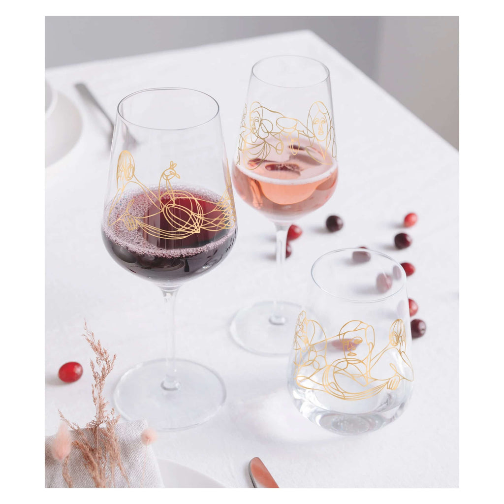 Ritzenhoff Sagengold White Wine Glass Set of 2