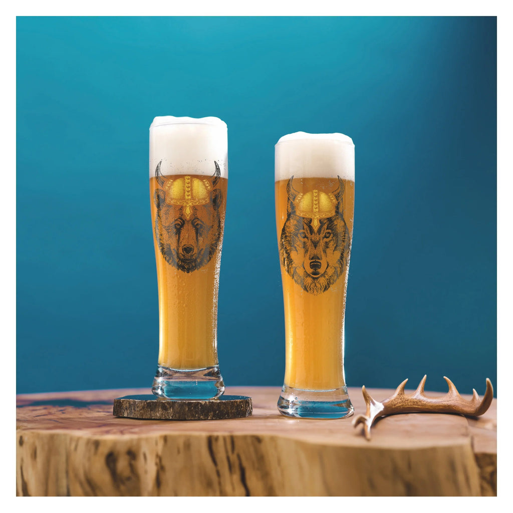 Ritzenhoff Brauchzeit Weizen Wheat Beer Set of 2