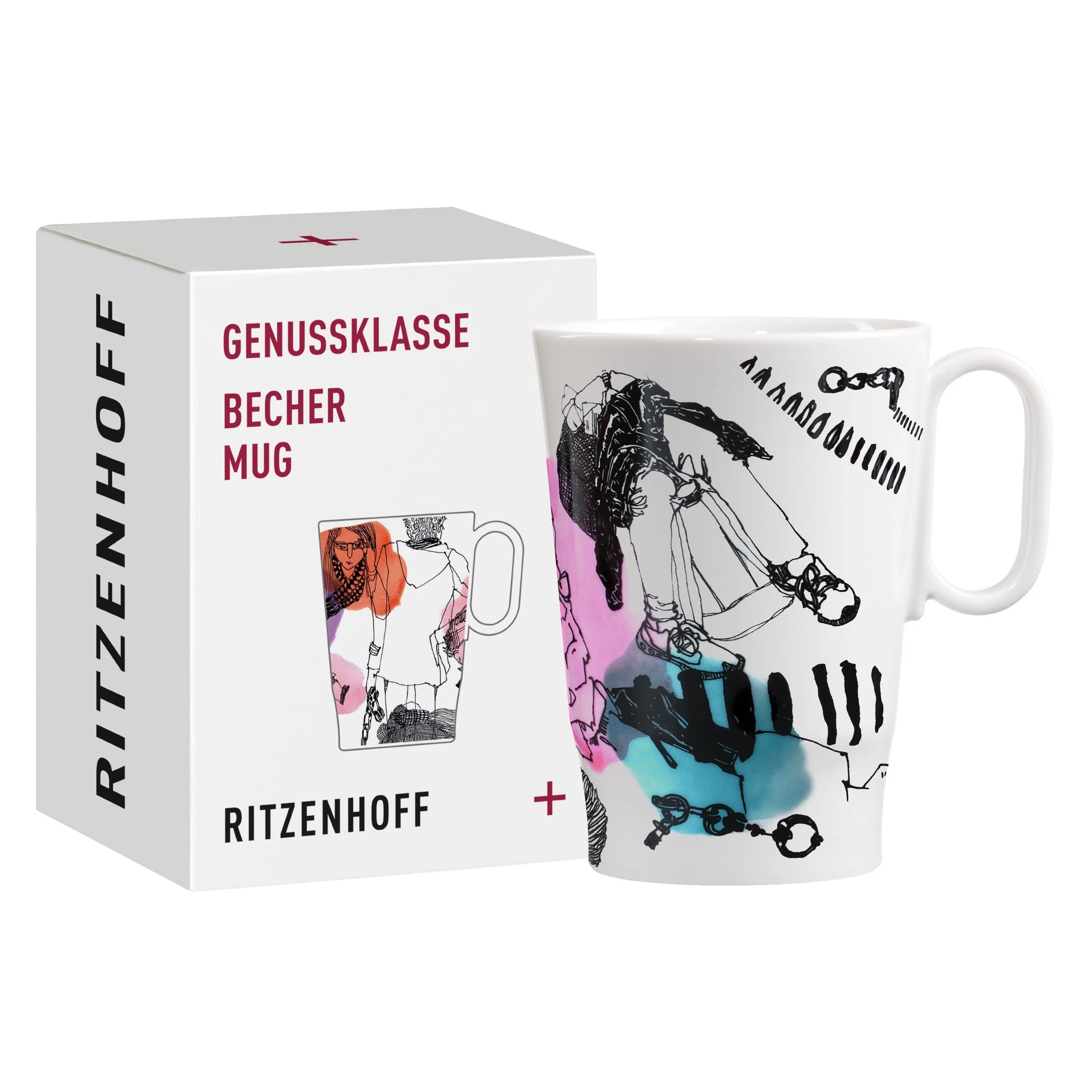 Ritzenhoff Indulgence Class Coffee Cup 335ml