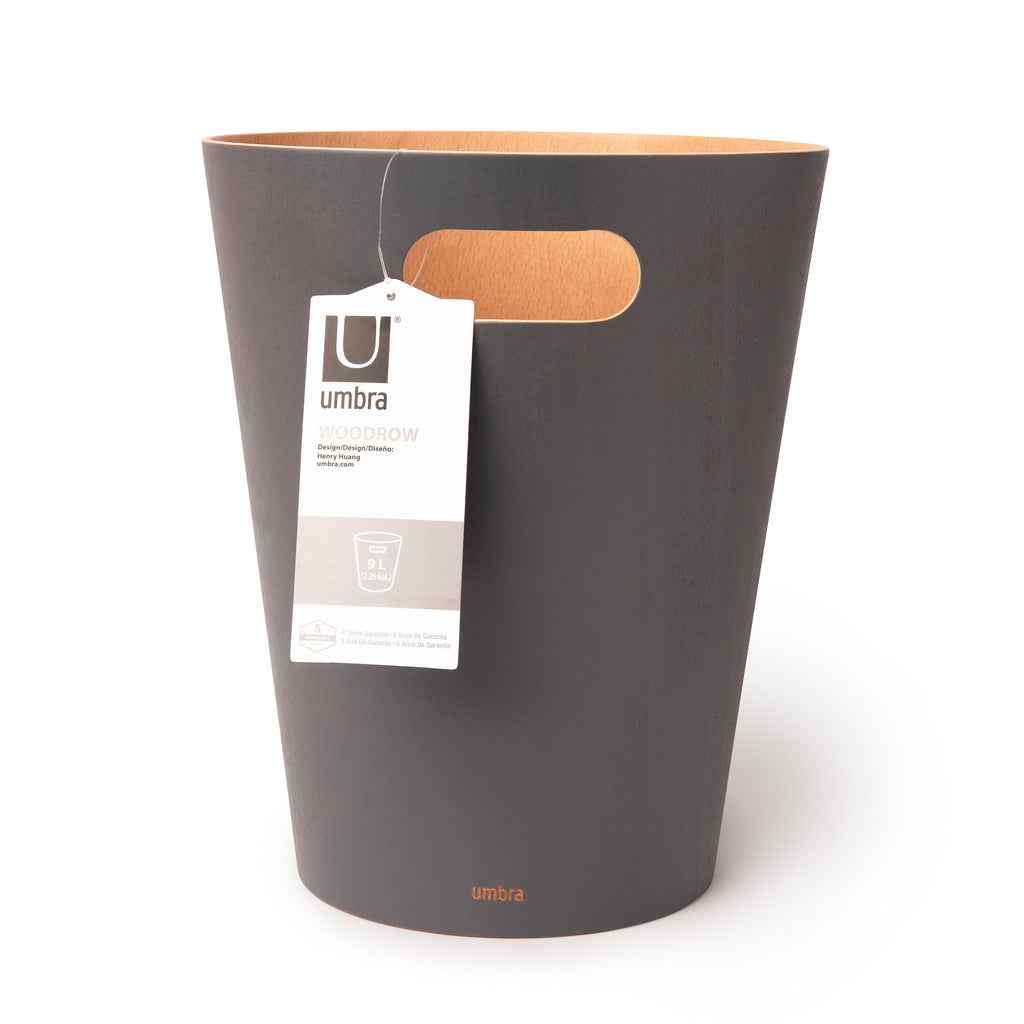 Umbra Woodrow Can Charcoal 7.5L