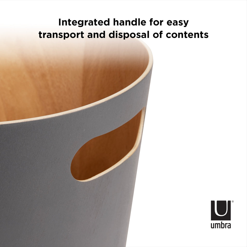 Umbra Woodrow Can Charcoal 7.5L