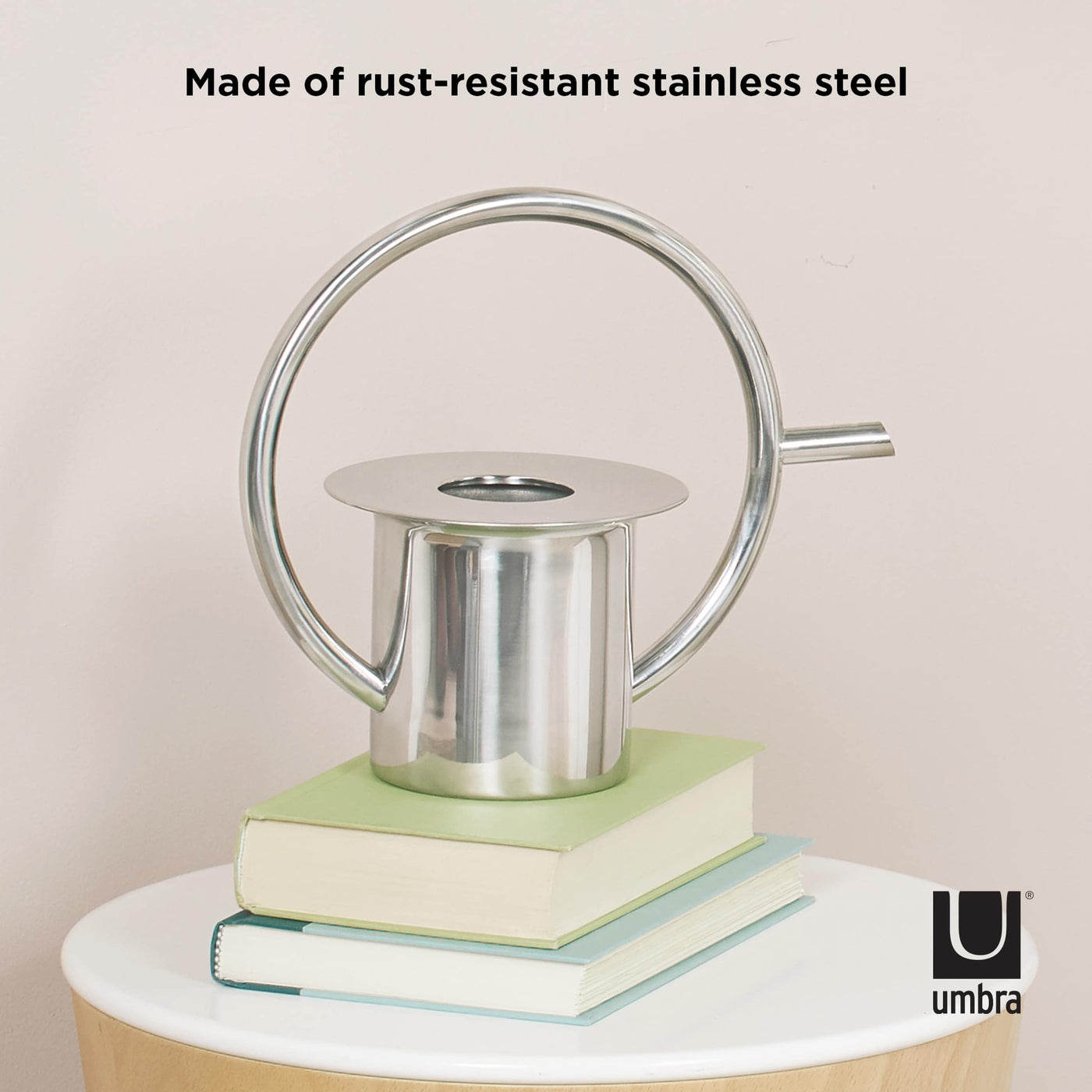 Umbra Quench Watering Can 1L Stainless steel