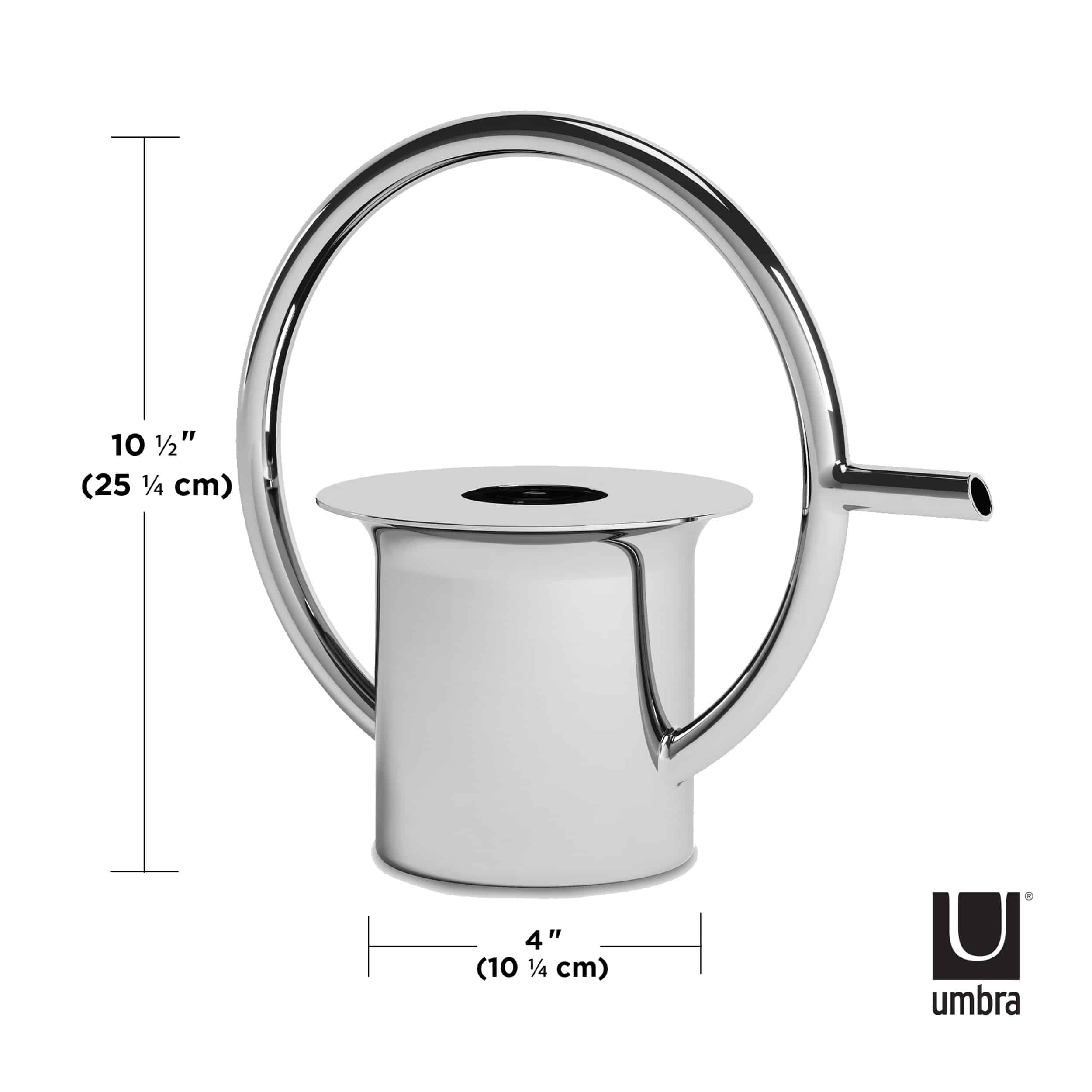 Umbra Quench Watering Can 1L Stainless steel