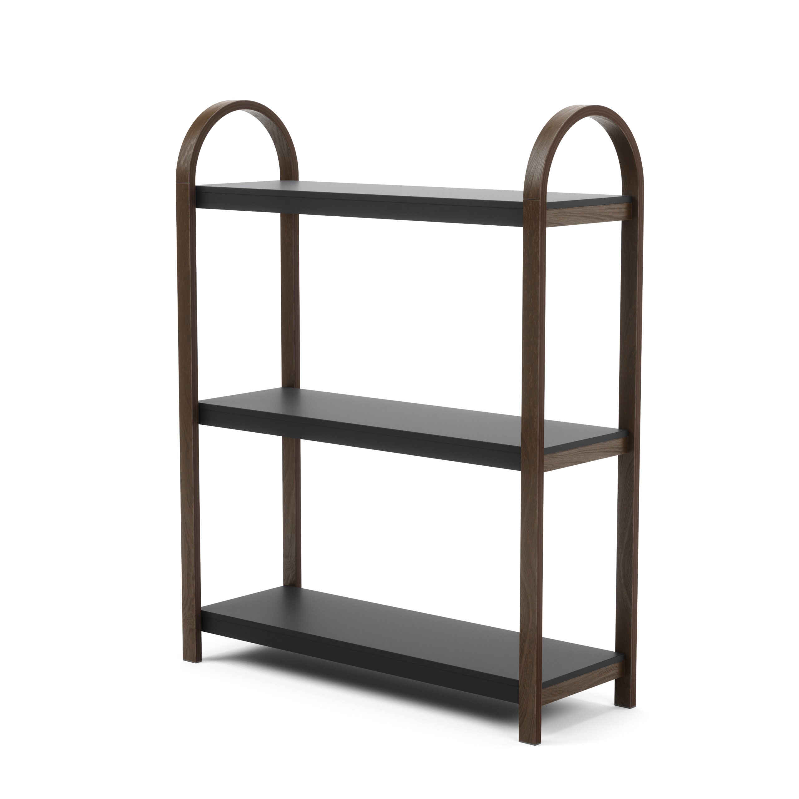 Umbra Bellwood Freestand Shelf 3 Tier Black&Walnut